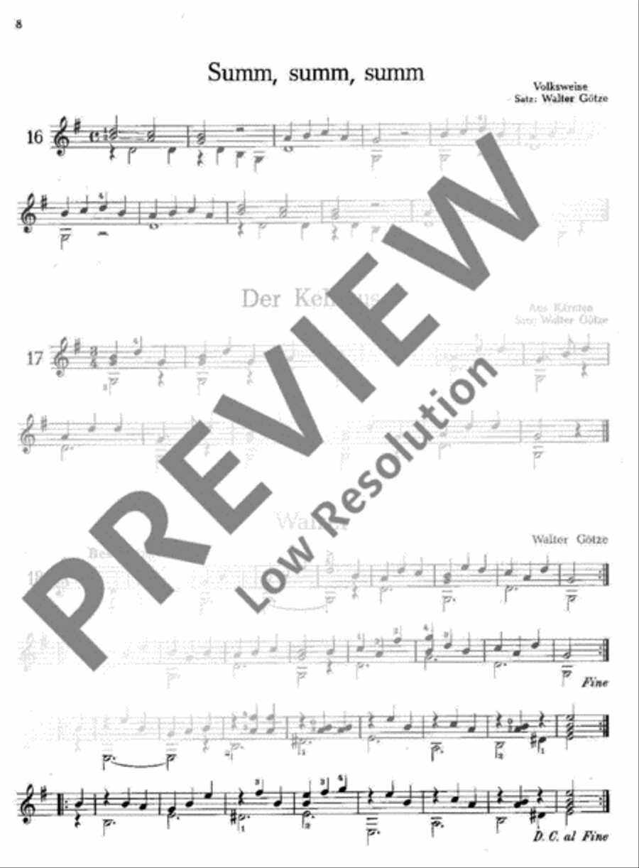 Guitar Playing for Beginners Easy Guitar scores gallery preview page 9