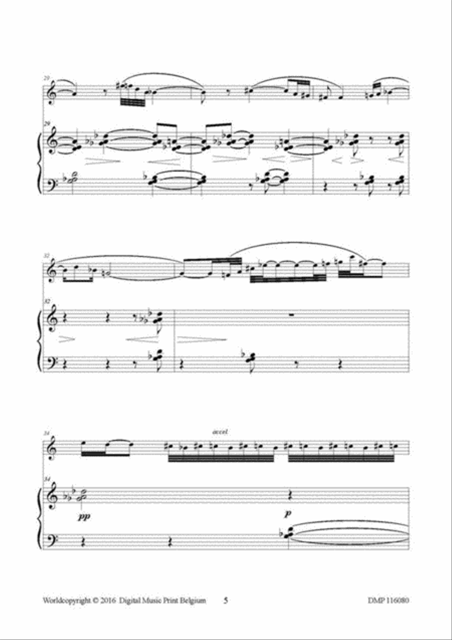 Mystery Of Mellon Udrigle Saxophone scores gallery preview page 4