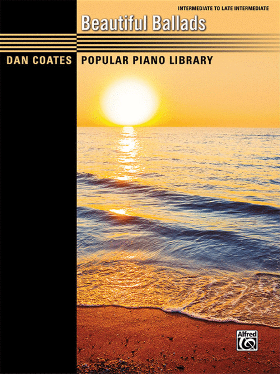 Dan Coates Popular Piano Library -- Beautiful Ballads Piano Solo scores gallery preview page 1