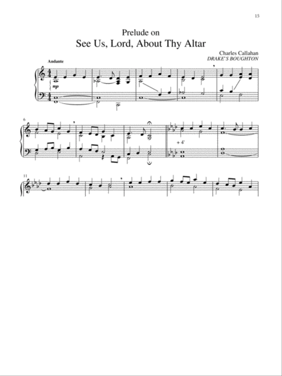 Communion Music for Manuals, Set 2 Organ scores gallery preview page 11