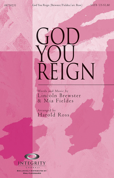 God You Reign - Accompaniment CD image number null