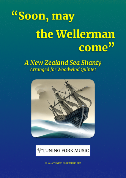 "Soon May the Wellerman Come" Woodwind Quintet image number null