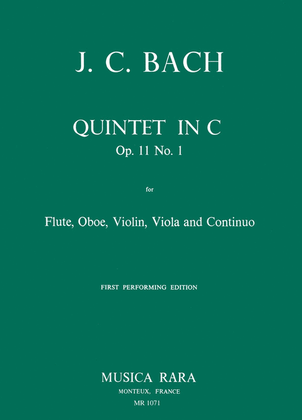 Quintet in C major Op. 11 No. 1
