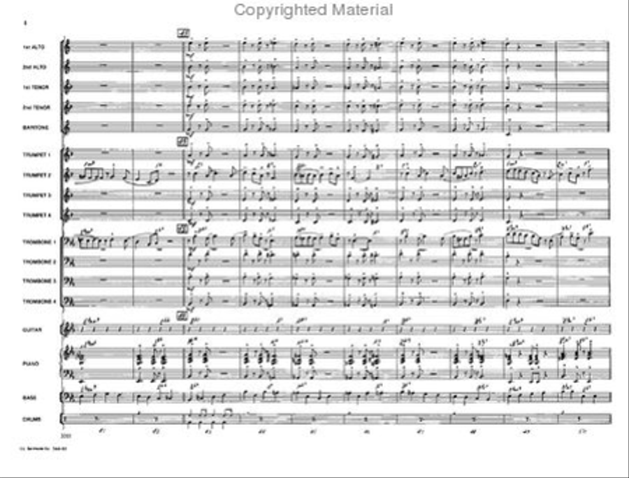 Captain Easy Jazz Ensemble scores gallery preview page 6