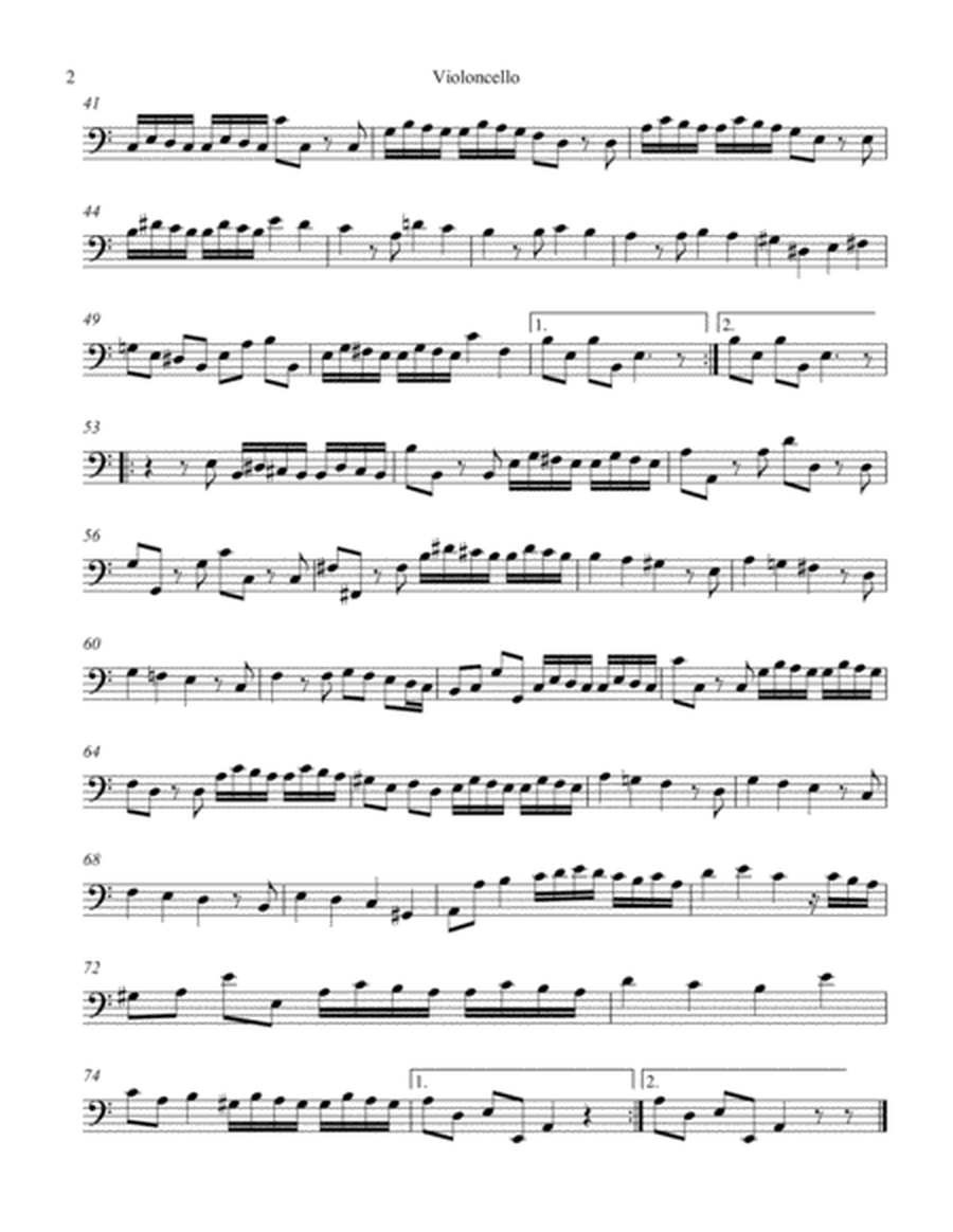 Sonata for Oboe and Cello