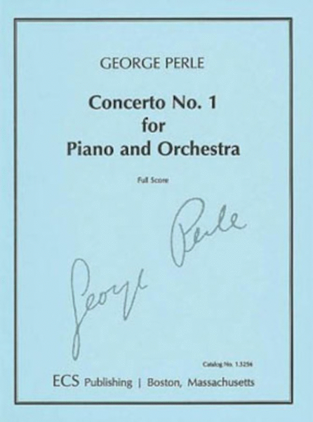 Concerto No. 1 (piano Score)