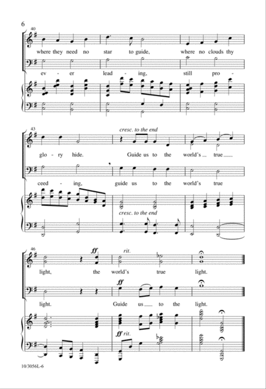 Songs of the Star 3-Part scores gallery preview page 6