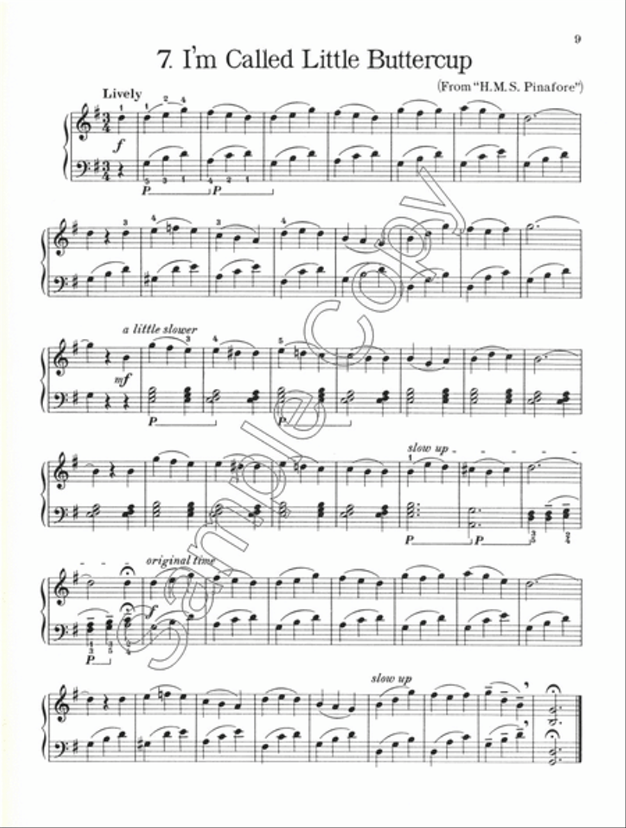 Simply Sullivan Simply Sullivan Piano Solo scores gallery preview page 3