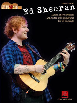 Book cover for Ed Sheeran - Strum & Sing Guitar