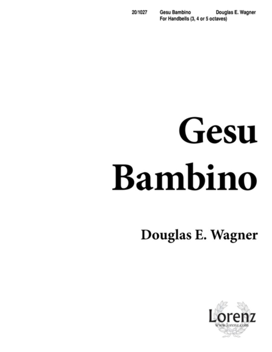 Gesu Bambino Gesu Bambino 5-Octaves scores gallery preview page 1