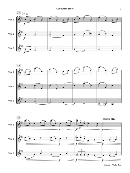 Nimrod (Violin Trio) image number null