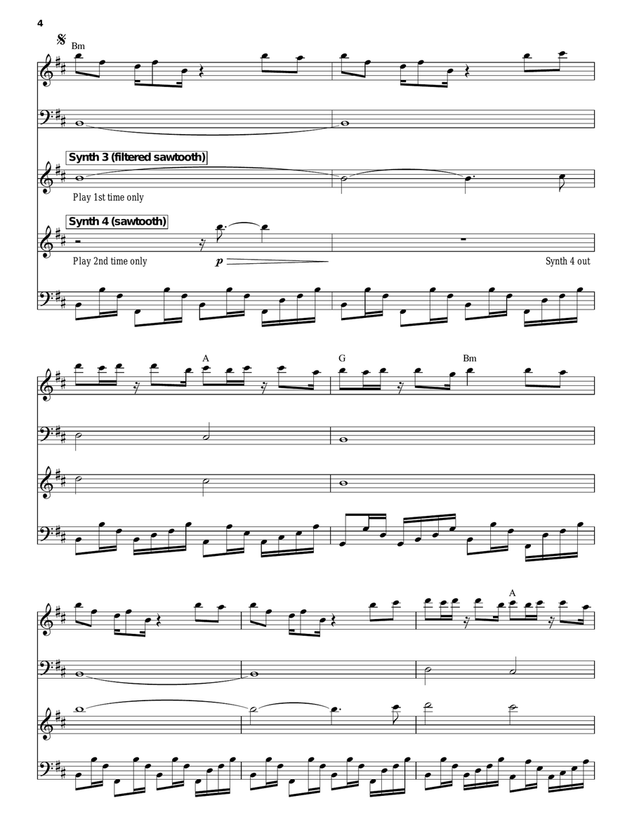 Popcorn Piano scores gallery preview page 4