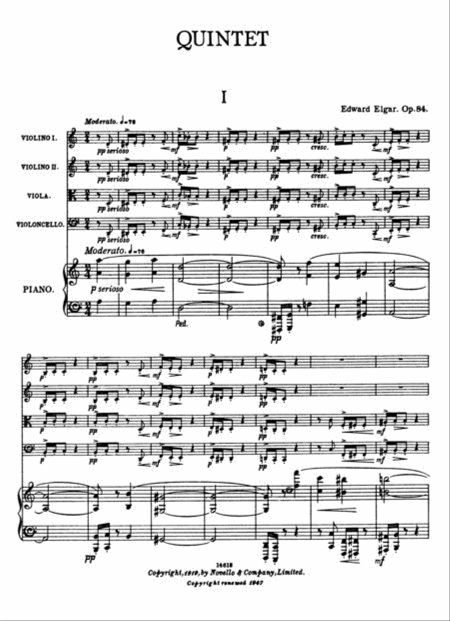 Piano Quintet Op. 84 Piano Quintet Op. 84 Piano Quintet scores gallery preview page 2