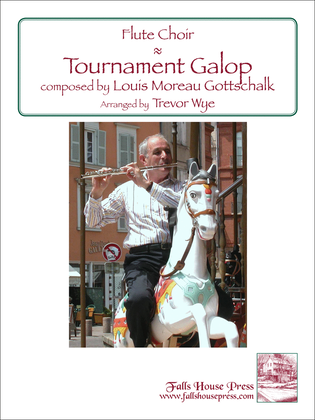Book cover for Tournament Galop for Flute Choir