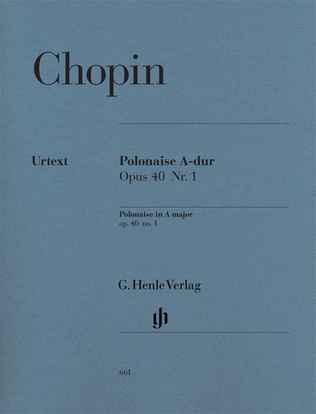 Book cover for Polonaise in A Major Op. 40 (Militaire)