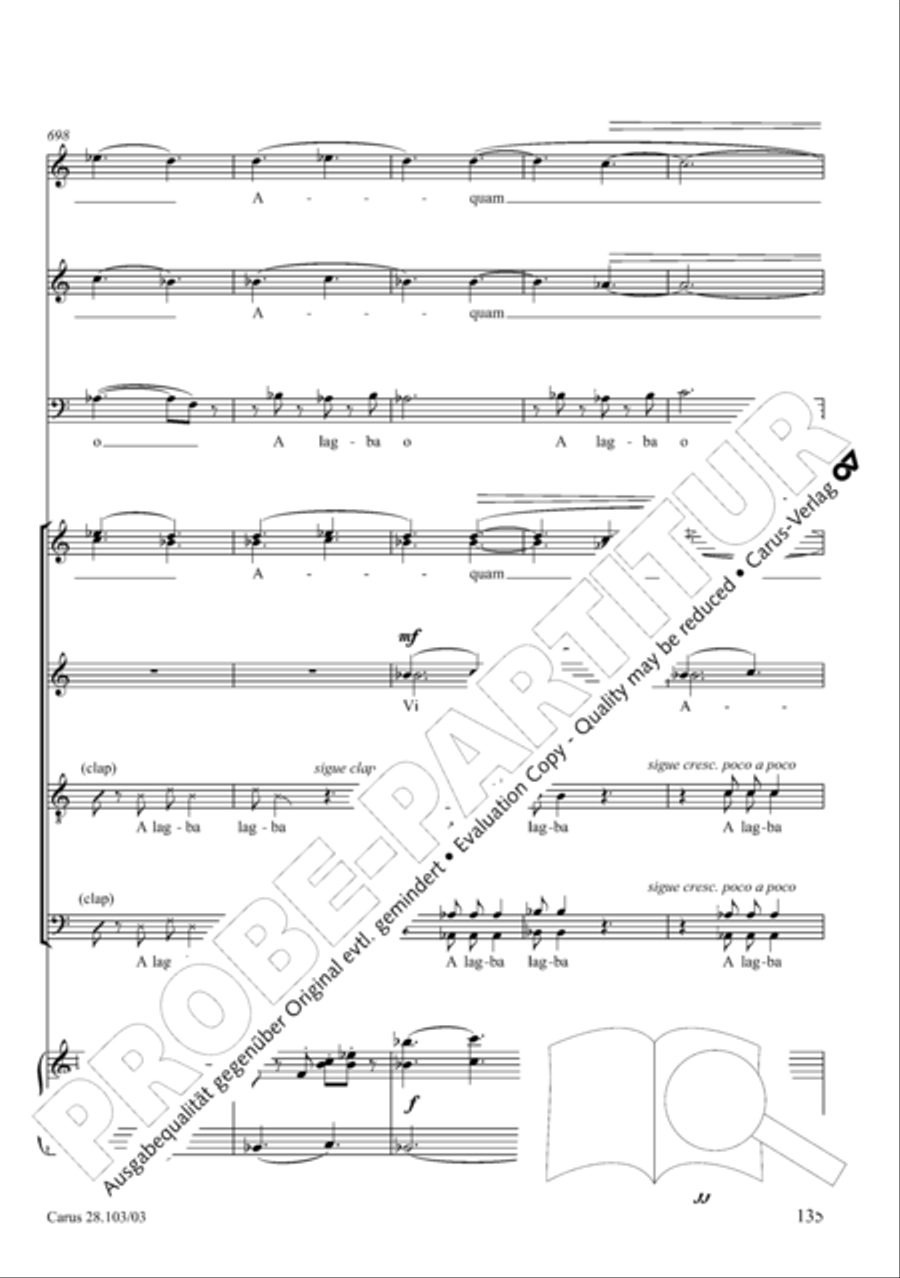 Water Water 4-Part scores gallery preview page 150