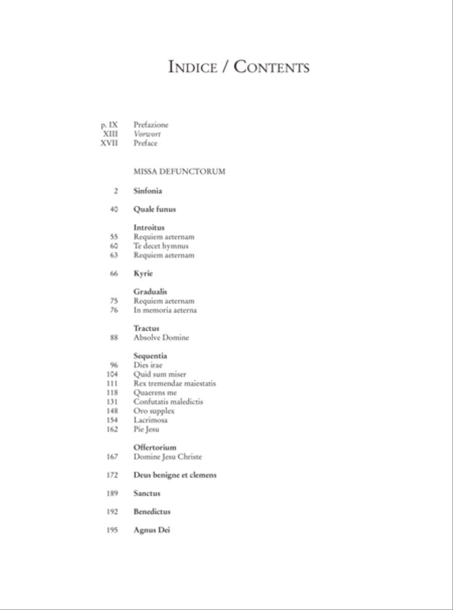 Missa Defunctorum. Requiem for Soloists, Choir and Orchestra (1789/1799). Urtext Edition Choir scores gallery preview page 2