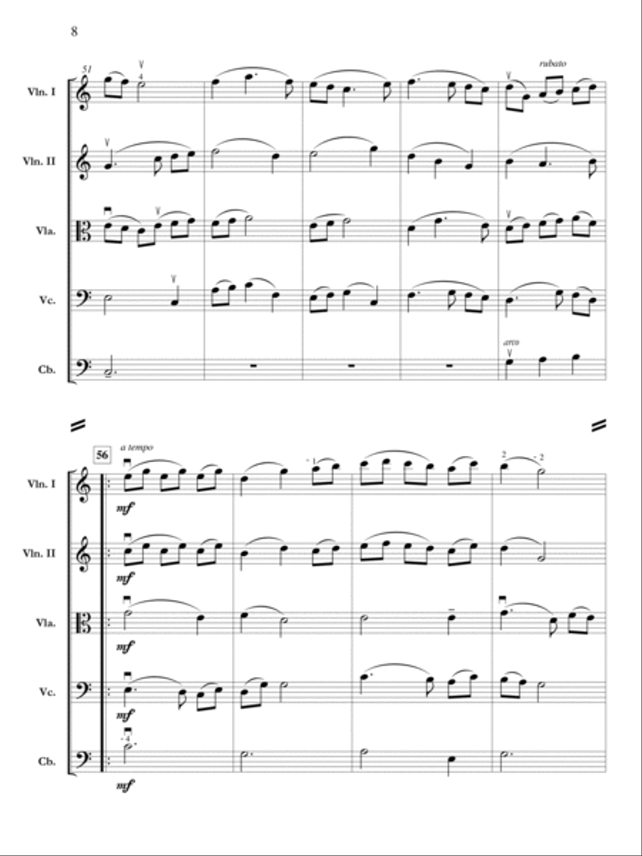 Fogland Beach Blues Orchestra scores gallery preview page 8