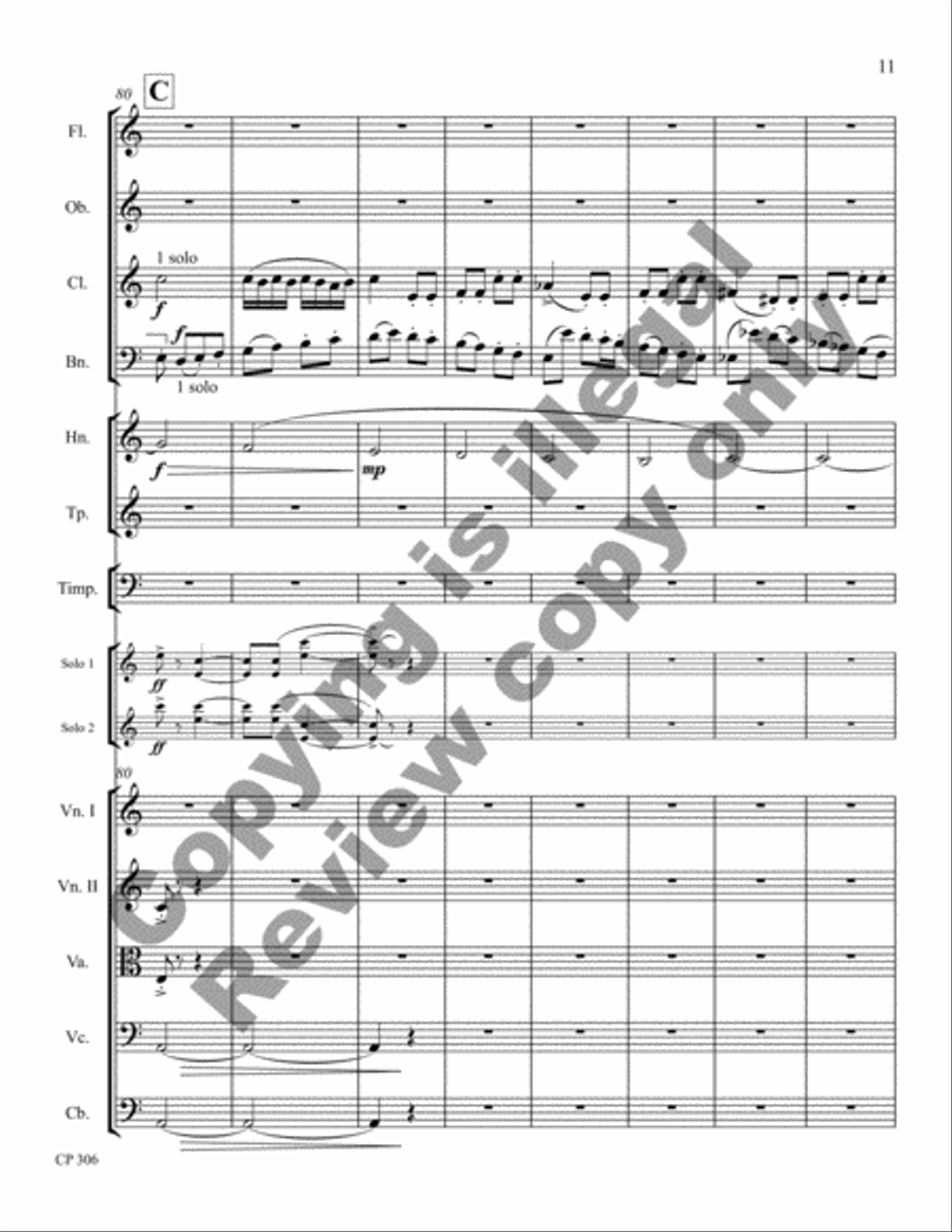 Little Suite Full Orchestra scores gallery preview page 91