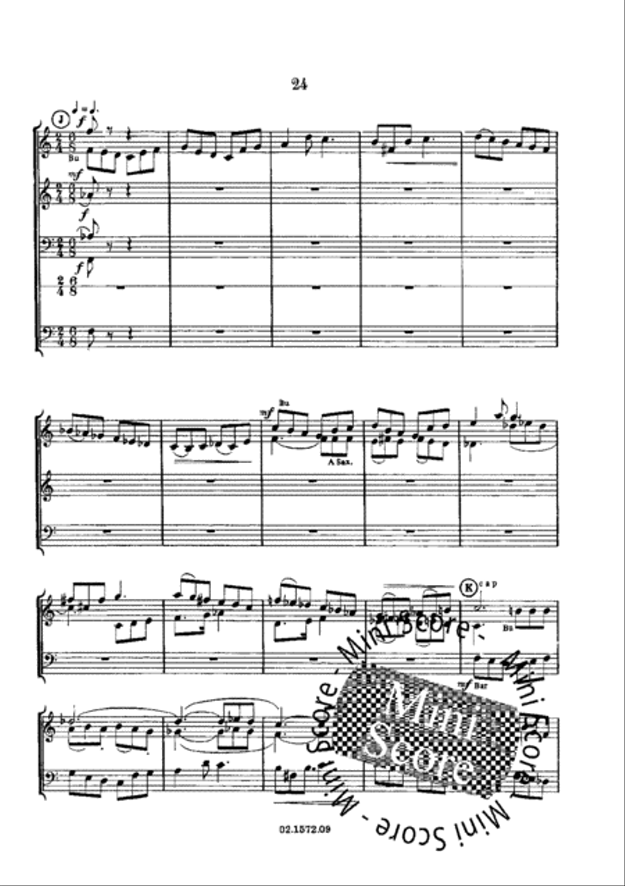 Triptiek voor Fanfare Concert Band scores gallery preview page 27