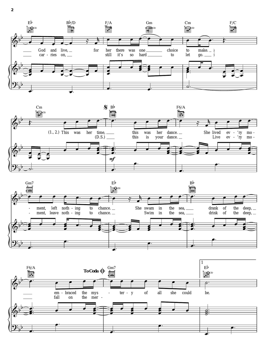 This Is Your Time Piano, Vocal, Guitar scores gallery preview page 2