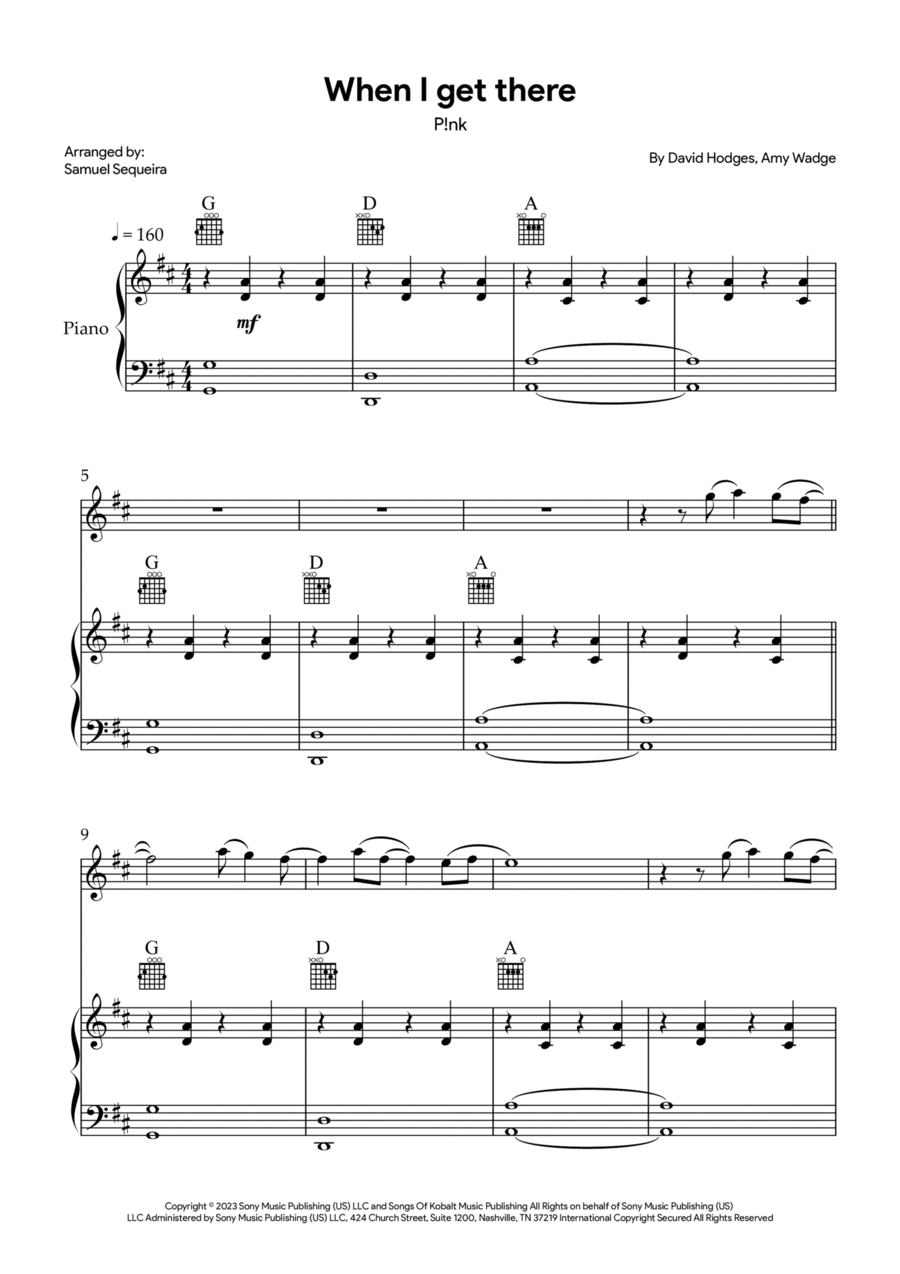 When I Get There Flute Solo scores gallery preview page 1