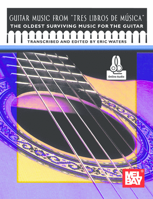 Book cover for Guitar Music from Tres Libros de Musica