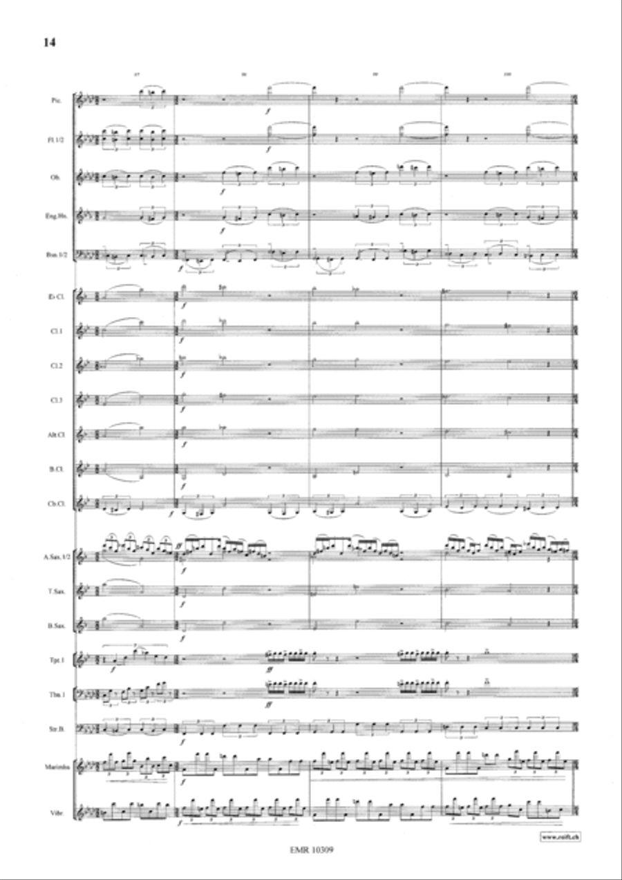 Ground Concert Band scores gallery preview page 16