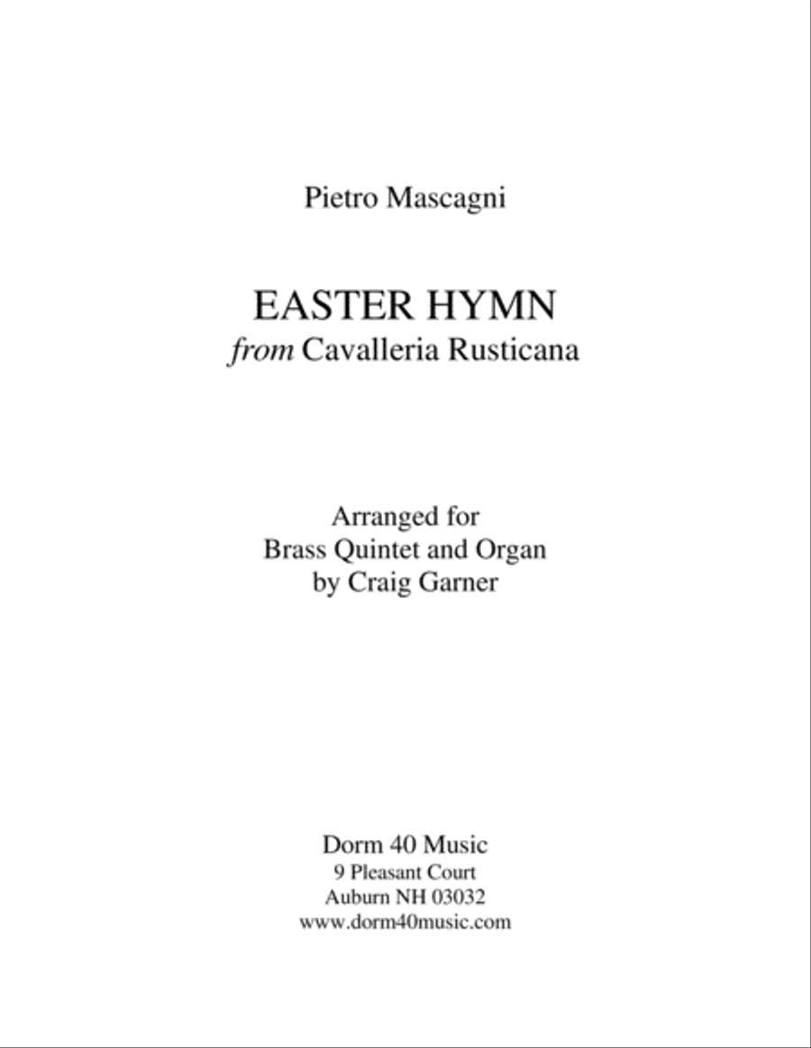 Easter Hymn, from 