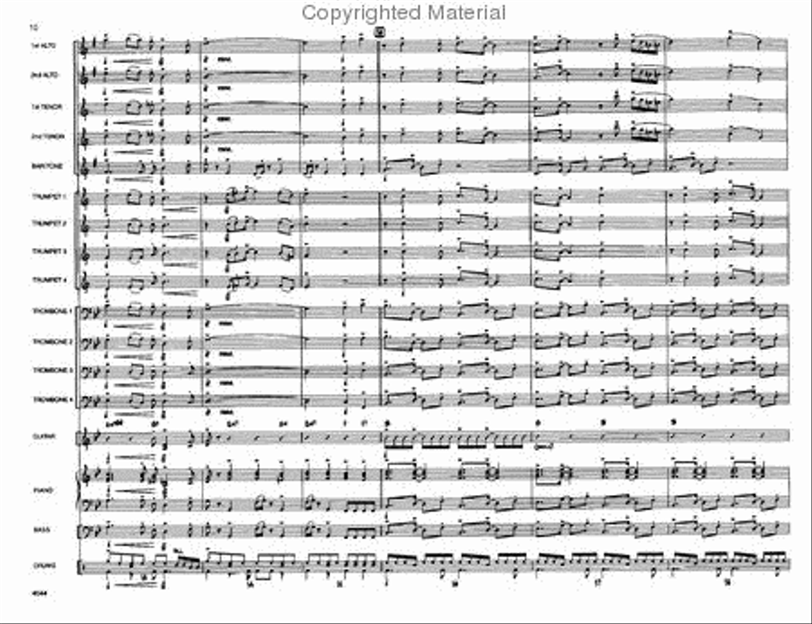 We Three Kings Jazz Ensemble scores gallery preview page 9