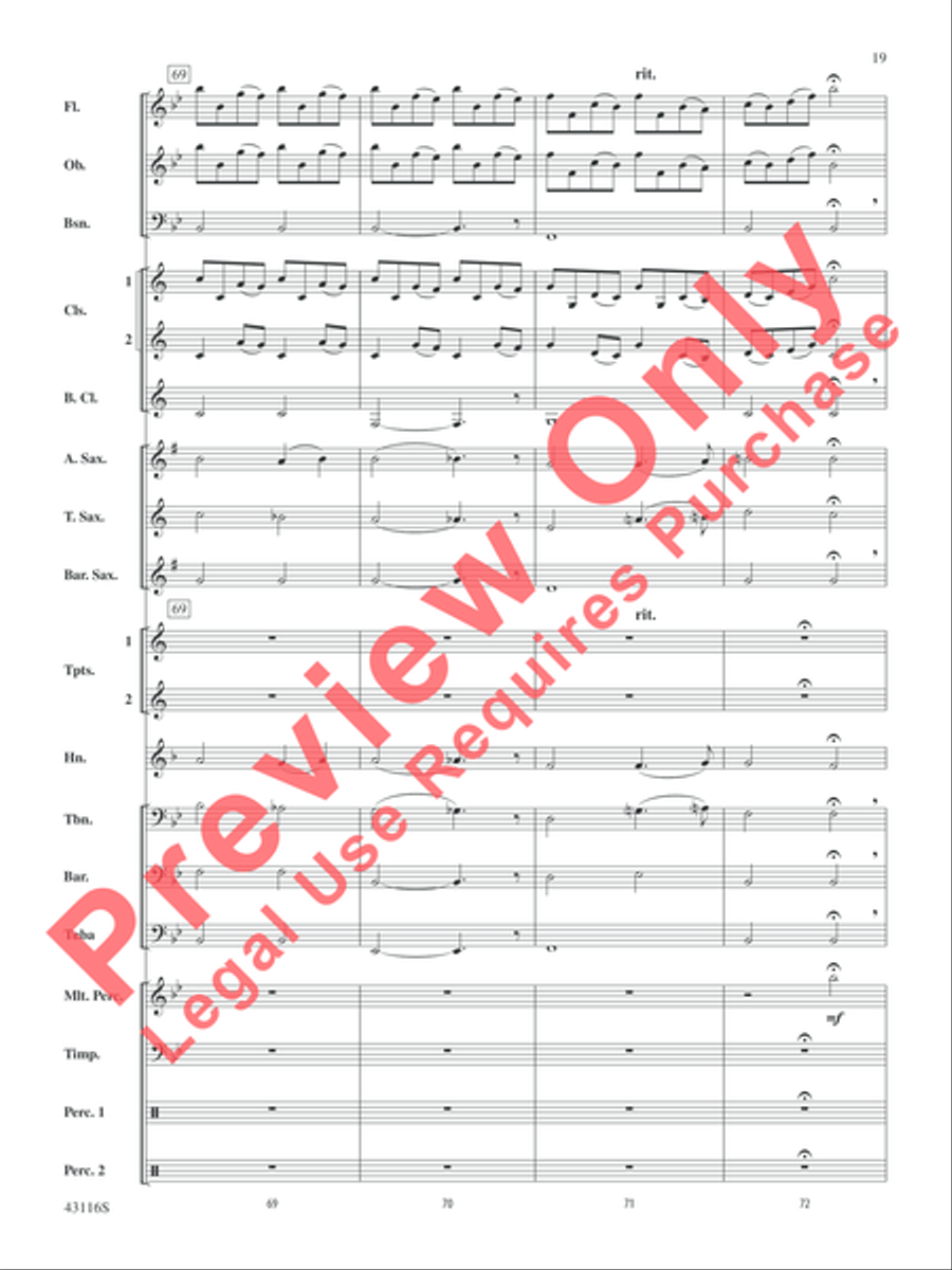 The Best of Leroy Anderson Concert Band scores gallery preview page 20