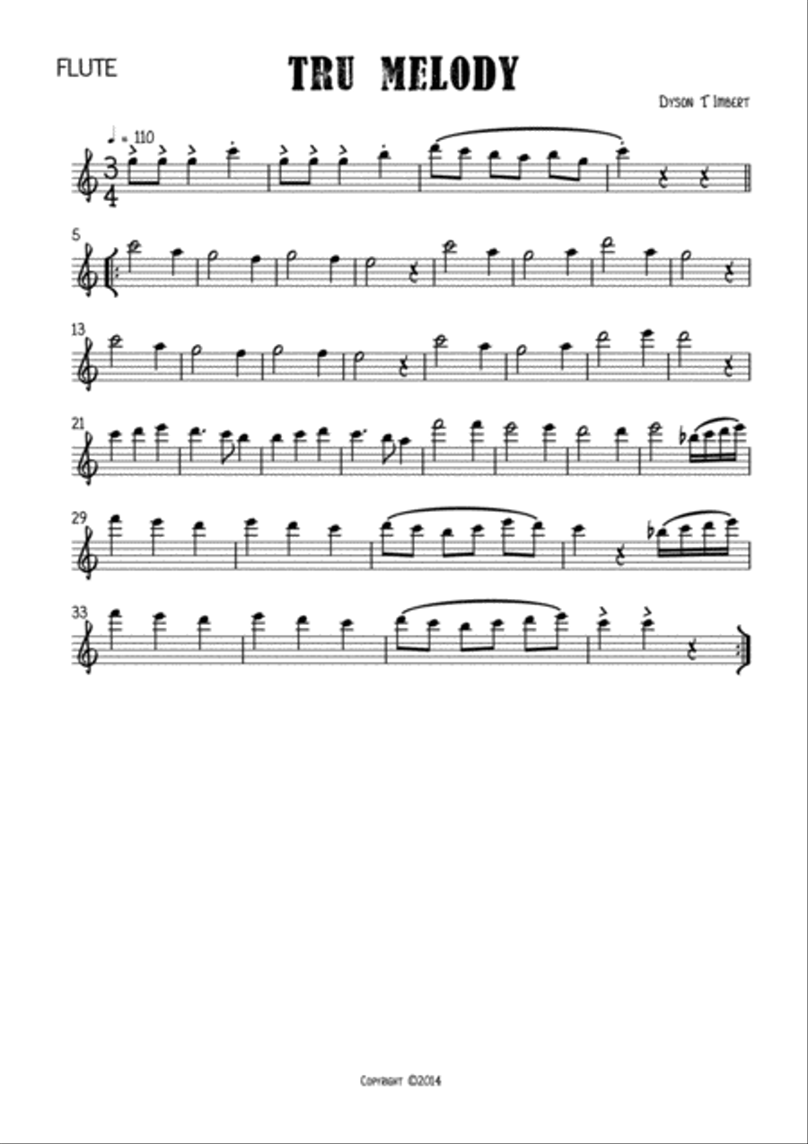 Tru Melody Tru Melody Concert Band scores gallery preview page 6