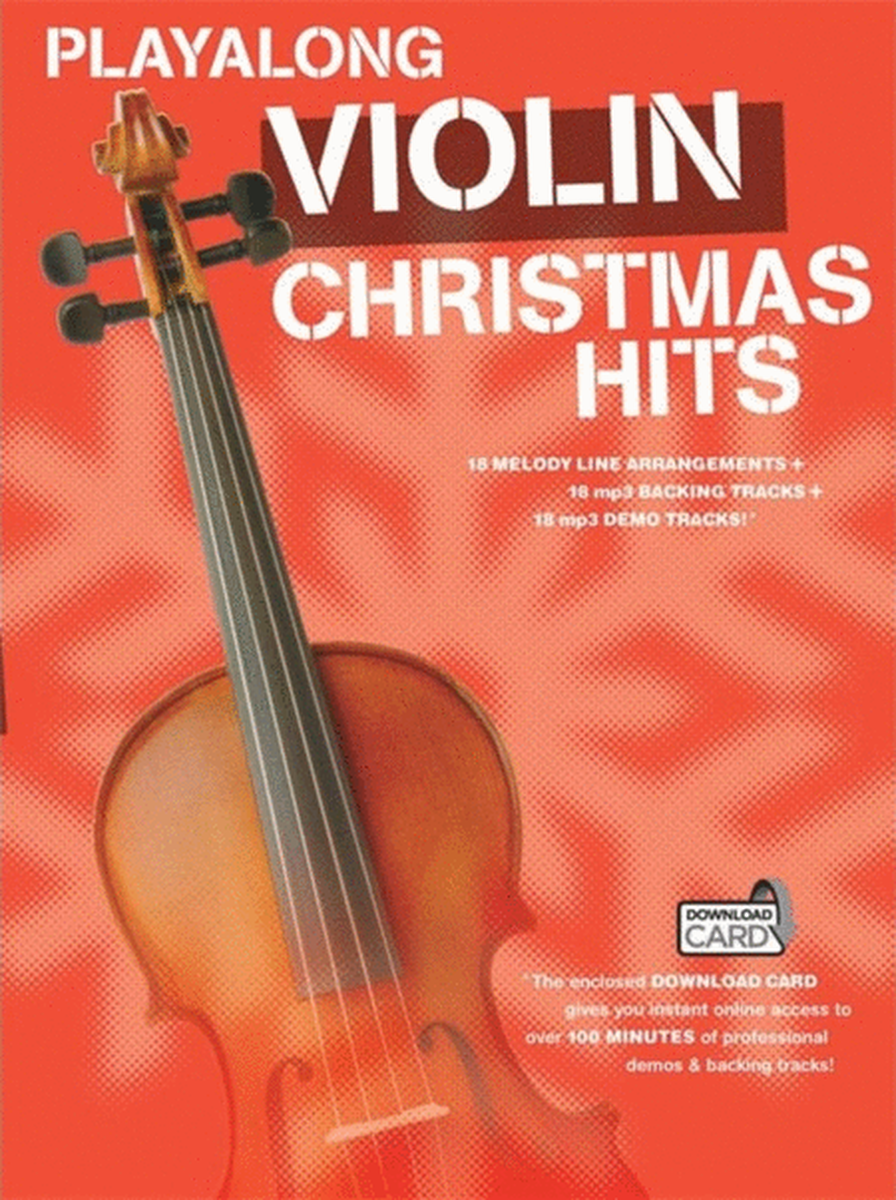 Playalong Violin Christmas Hits Book/Ola