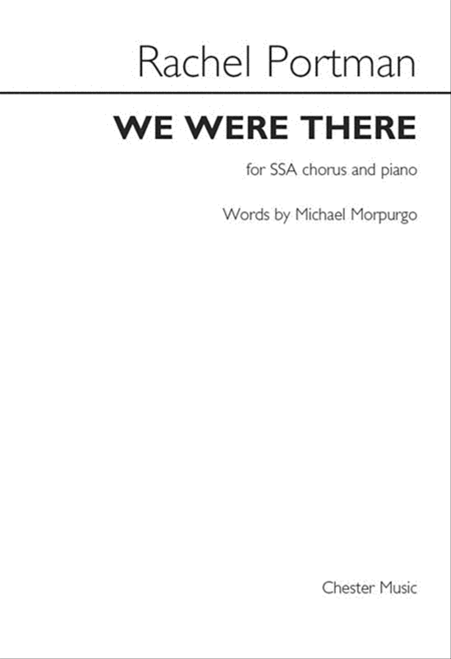 We Were There SSA scores gallery preview page 1