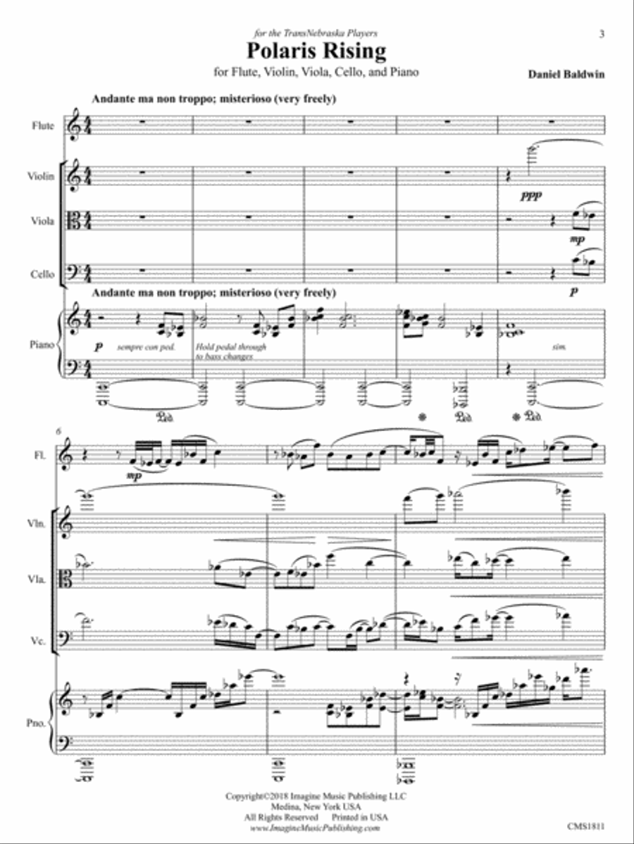 Polaris Rising Flute scores gallery preview page 3