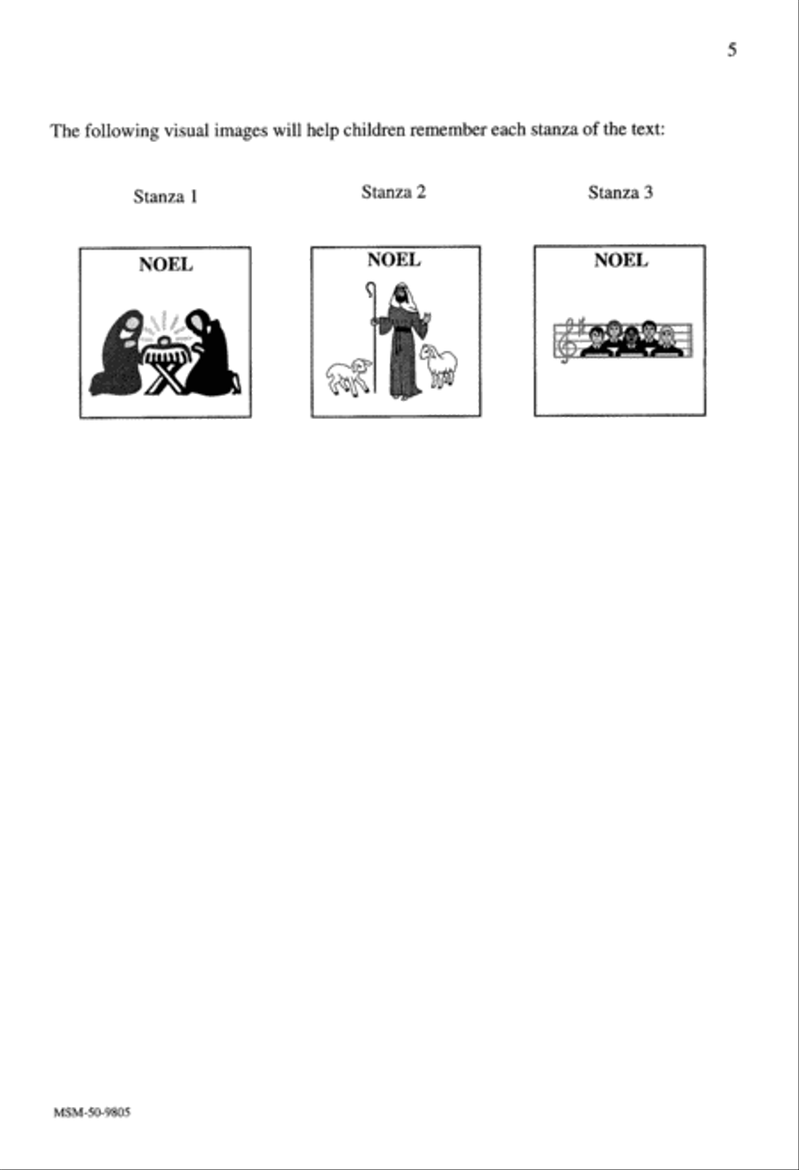 Five for 3's, 4's, & 5's Unison Choir scores gallery preview page 5