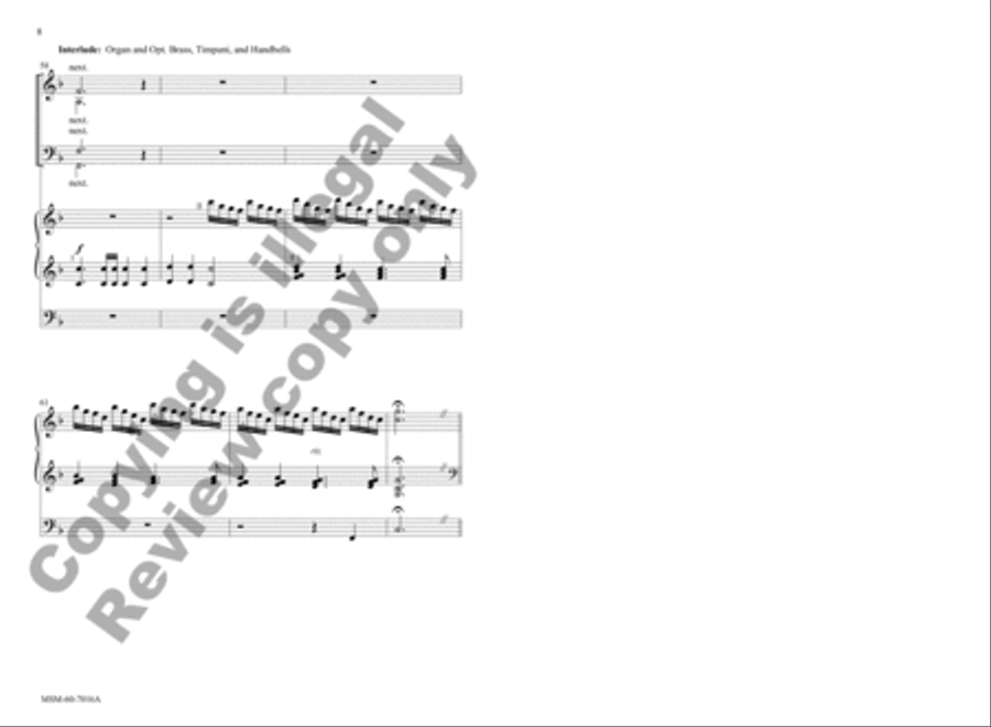 Now Thank We All Our God Now Thank We All Our God 4-Part scores gallery preview page 7