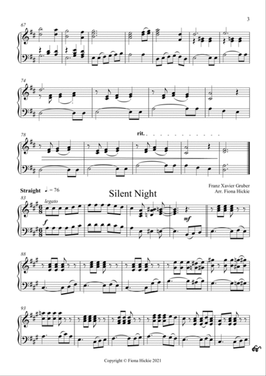 A Christmas Revamp Piano Solo scores gallery preview page 4