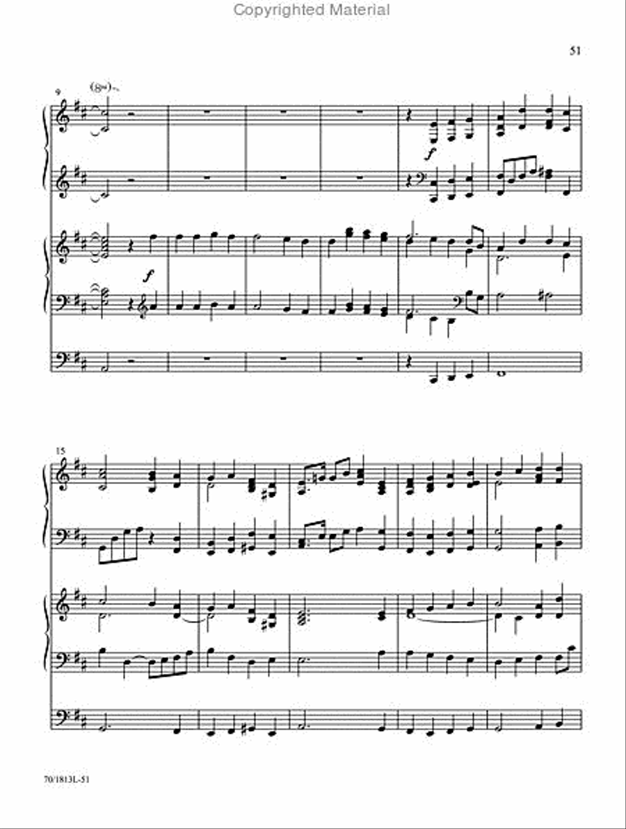 The Church Triumphant Organ scores gallery preview page 7