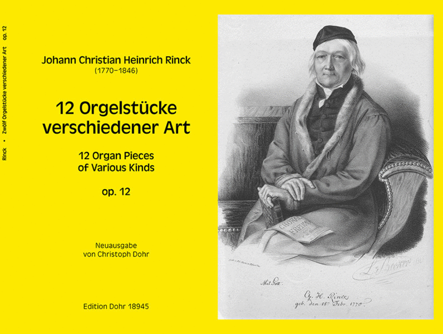 12 Orgelstücke verschiedener Art op. 12