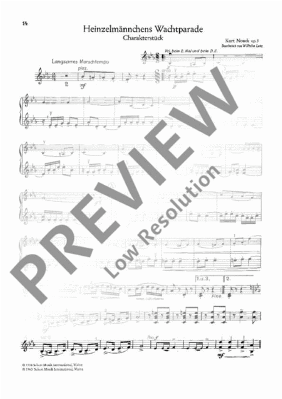 Unterhaltungskonzert Unterhaltungskonzert Violin scores gallery preview page 15