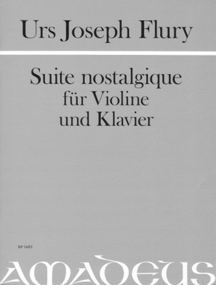 Book cover for Suite nostaligique