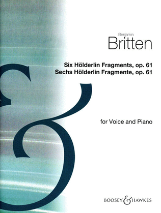 Book cover for 6 Holderlin Fragments Voc/kybd