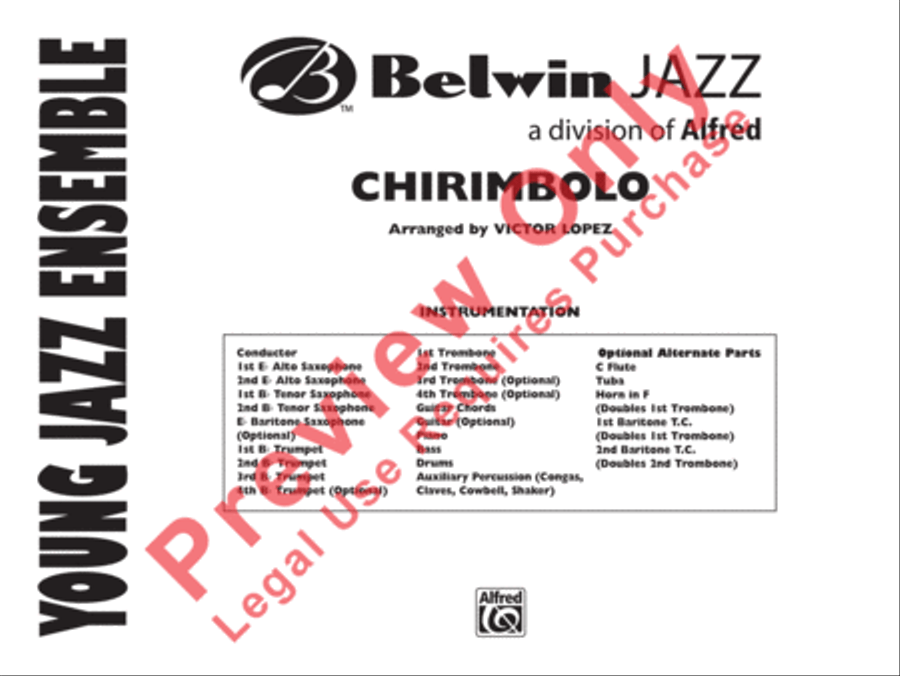 Chirimbolo Jazz Ensemble scores gallery preview page 2