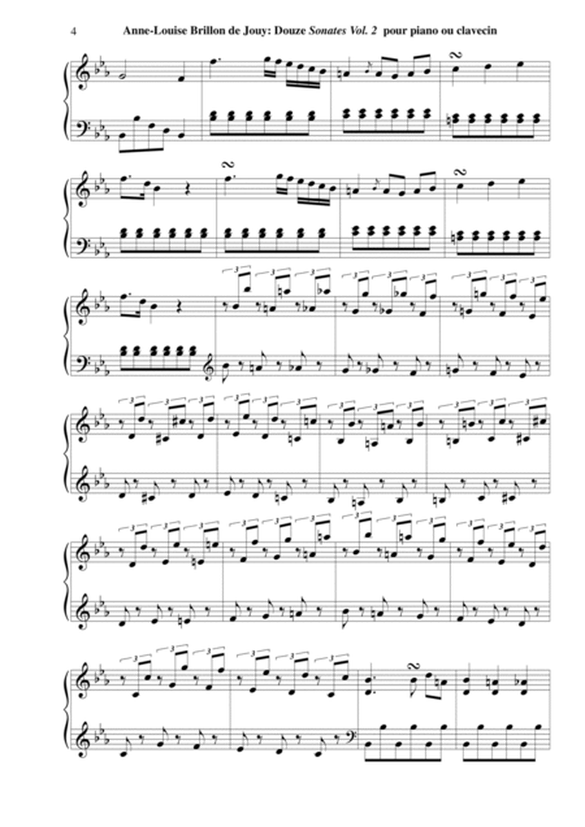 Anne-Louise Brillon de Jouy: 12 Sonatas, Vol. 2: Sonatas 5-8 for piano or harpsichord
