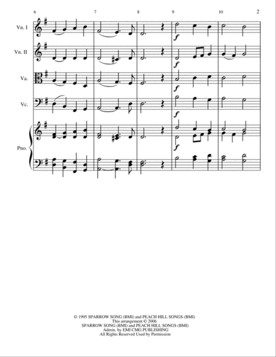 O Come All Ye Faithful Small Ensemble scores gallery preview page 2