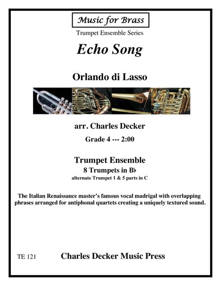 Echo Song for Trumpet Ensemble image number null