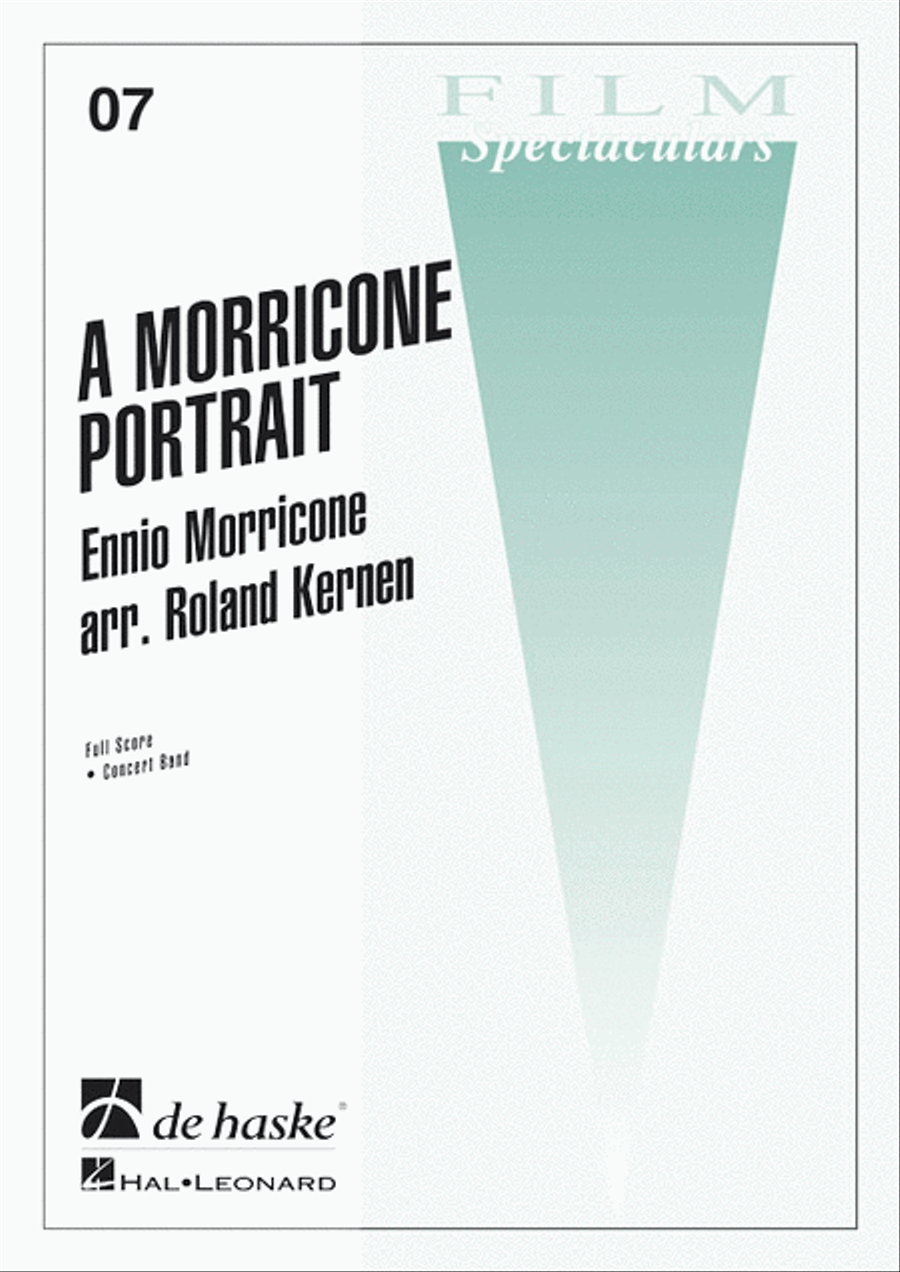 A Morricone Portrait Concert Band scores gallery preview page 1