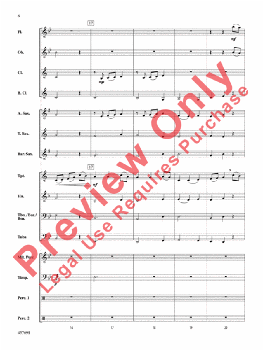 Trust Trust Concert Band scores gallery preview page 7