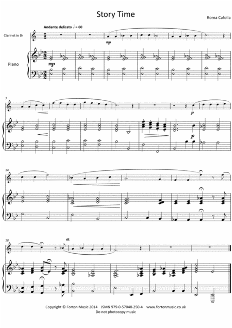 Playaround 2 Clarinet scores gallery preview page 2